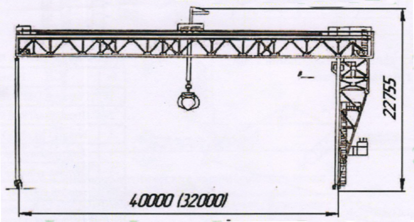 схема козлового крана лт-62